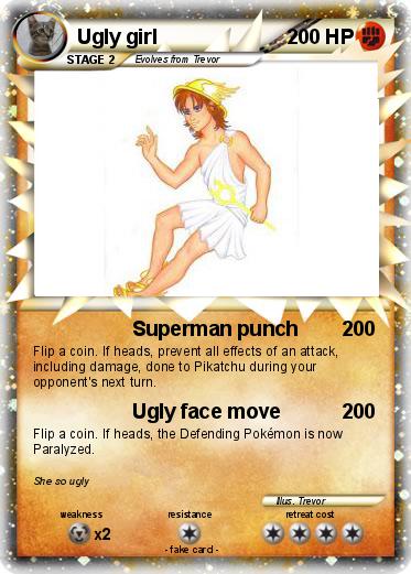 Pokemon Ugly girl