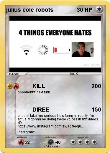 Pokemon julius cole robots