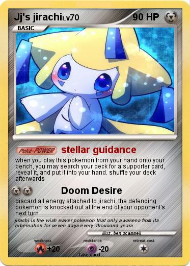Pokemon Jj's jirachi