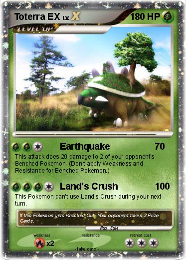 Pokemon Toterra EX