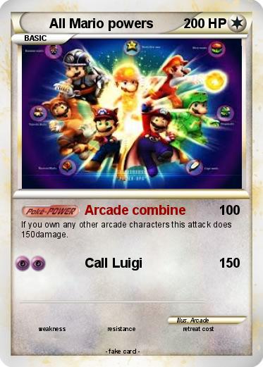 Pokemon All Mario powers