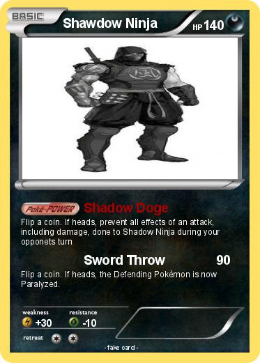 Pokemon Shawdow Ninja