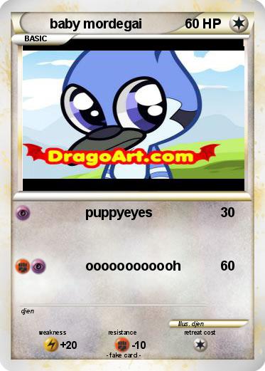 Pokemon baby mordegai