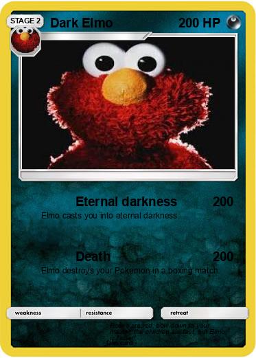 Pokemon Dark Elmo