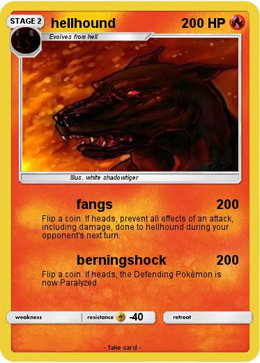 Pokemon hellhound