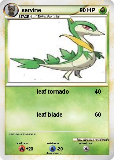 Pokemon servine