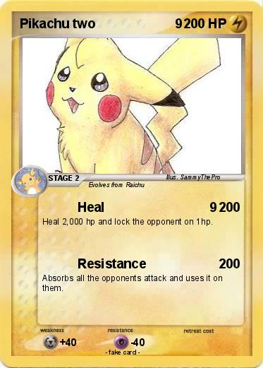 Pokemon Pikachu two                      9