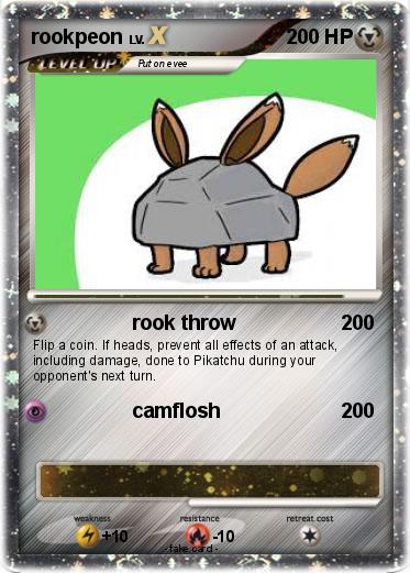 Pokemon rookpeon