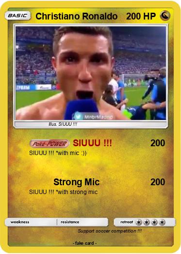 Pokemon Christiano Ronaldo