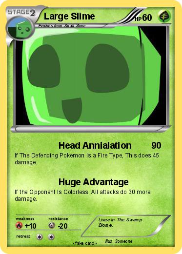 Pokemon Large Slime