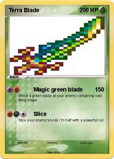 Pokemon Terra Blade