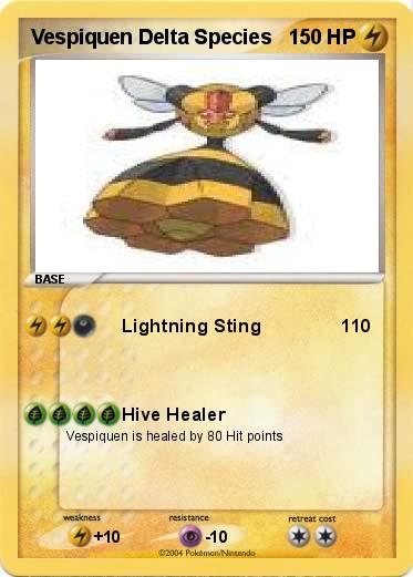 Pokemon Vespiquen Delta Species