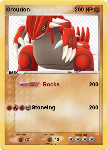Pokemon Groudon