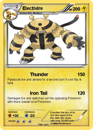 Pokemon Electivire