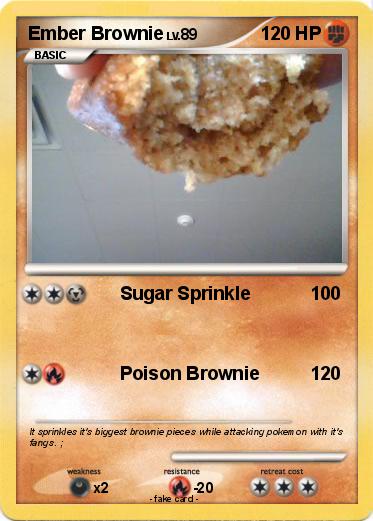 Pokemon Ember Brownie