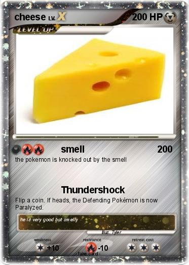 Pokemon cheese