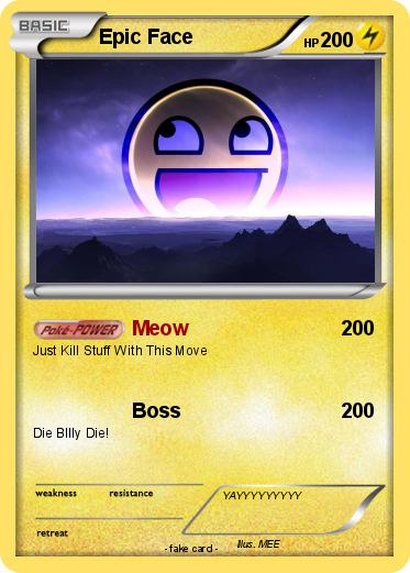Pokemon Epic Face