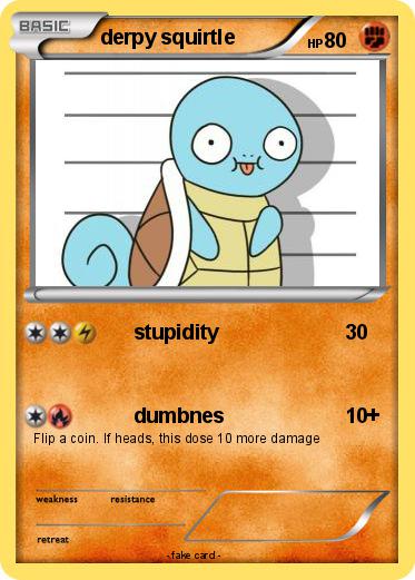 Pokemon derpy squirtle