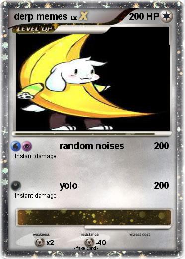 Pokemon derp memes