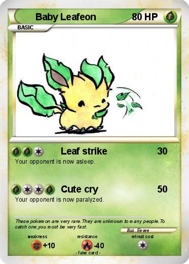 Pokemon Baby Leafeon