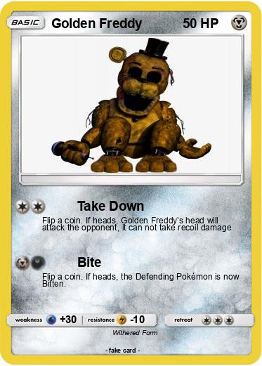 Pokemon Golden Freddy