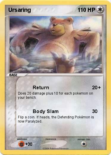 Pokemon Ursaring
