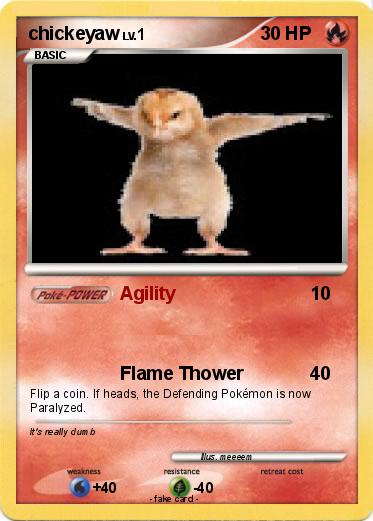 Pokemon chickeyaw