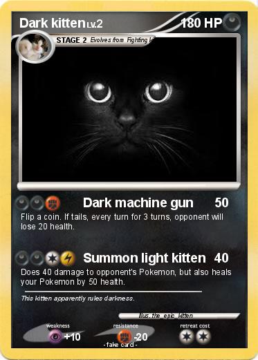 Pokemon Dark kitten