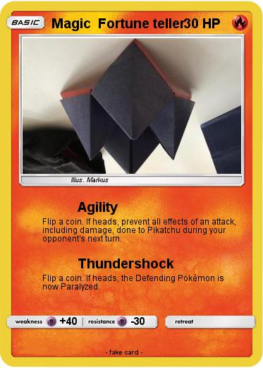 Pokemon Magic  Fortune teller