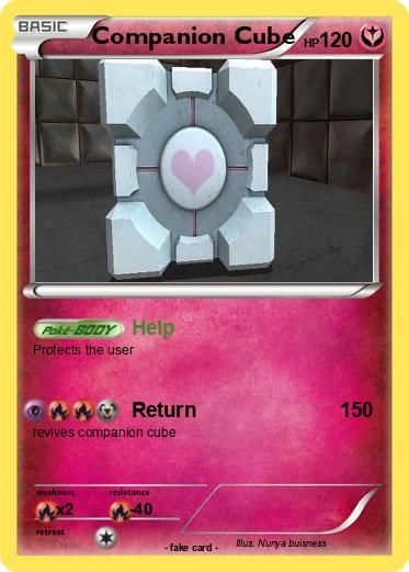 Pokemon Companion Cube