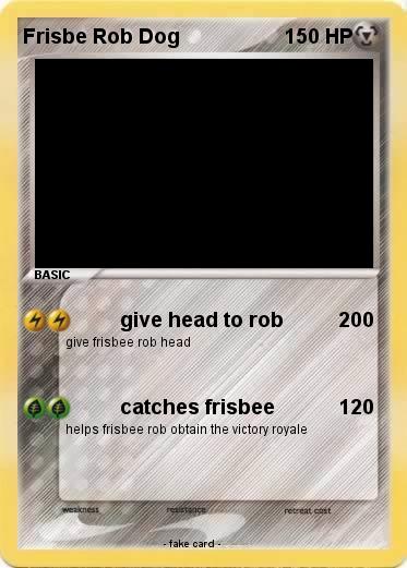Pokemon Frisbe Rob Dog