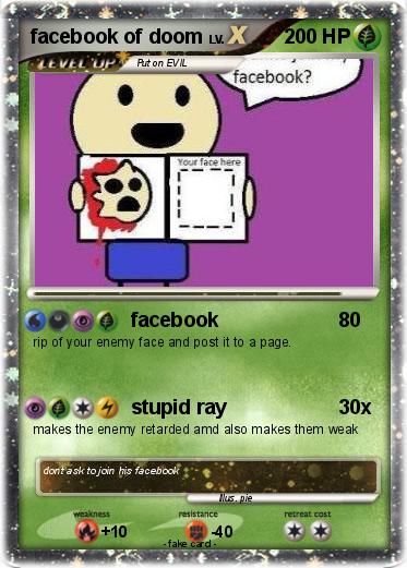 Pokemon facebook of doom