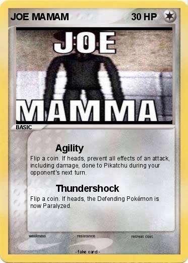 Pokemon JOE MAMAM