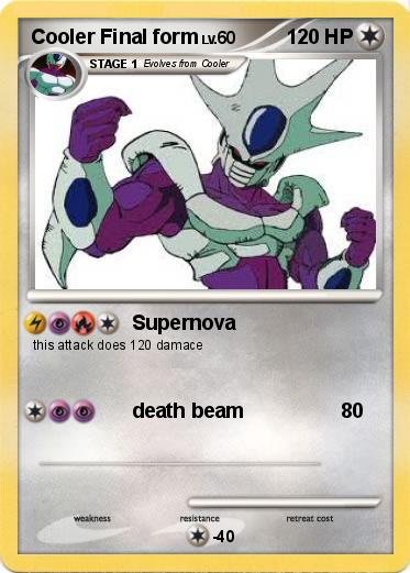Pokemon Cooler Final form