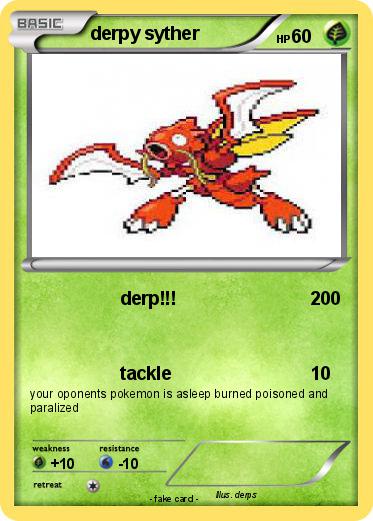 Pokemon derpy syther