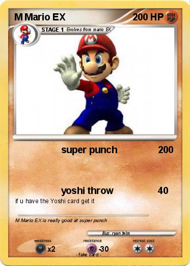 Pokemon M Mario EX