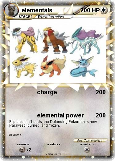 Pokemon elementals