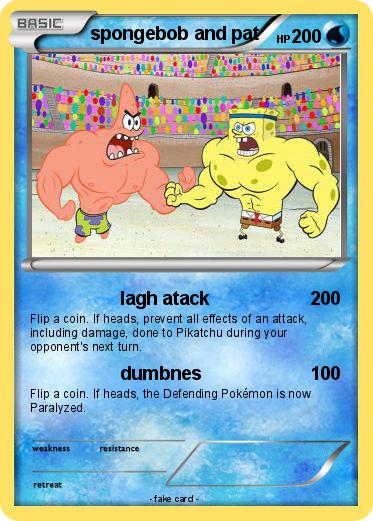 Pokemon spongebob and pat