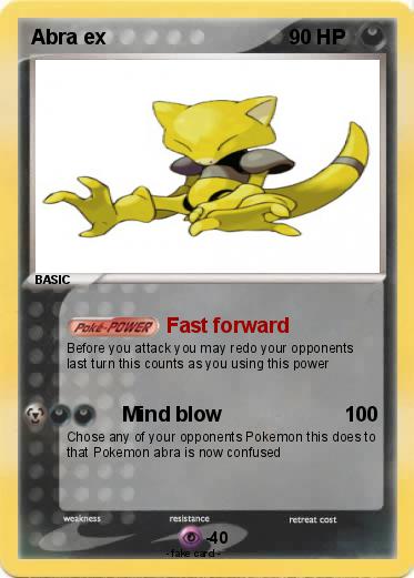 Pokemon Abra ex