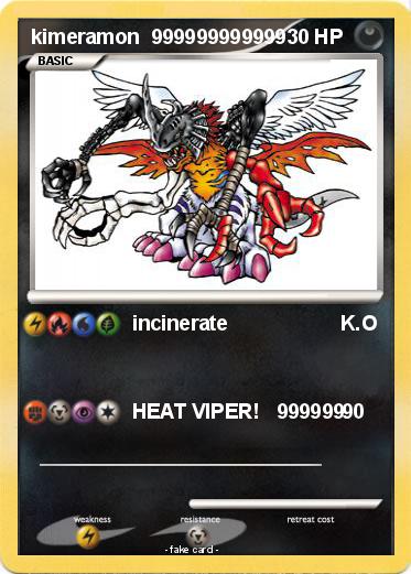 Pokemon kimeramon  999999999999