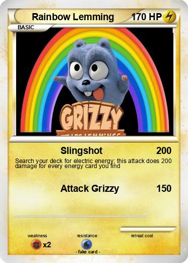 Pokemon Rainbow Lemming