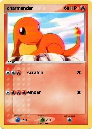 Pokemon charmander