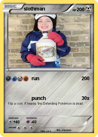 Pokemon slothman