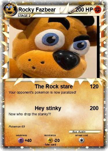 Pokemon Rocky Fazbear