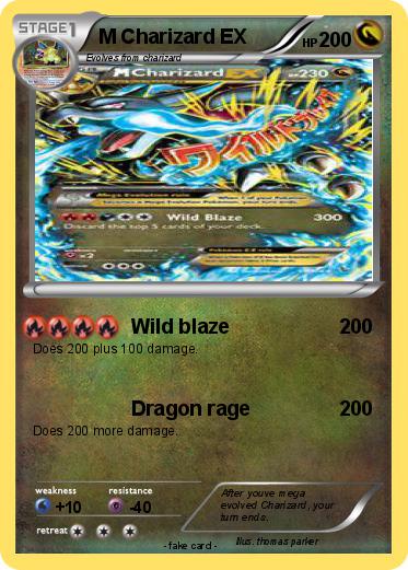 Pokemon M Charizard EX
