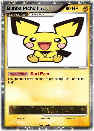 Pokemon Bubba Pichu!!!