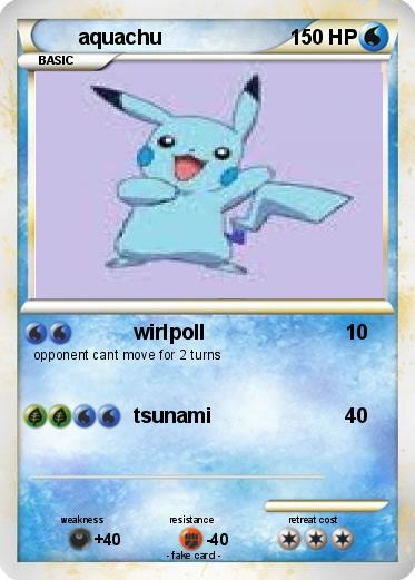 Pokemon aquachu