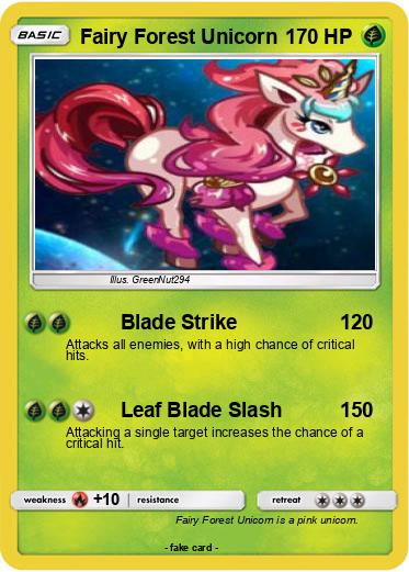 Pokemon Fairy Forest Unicorn