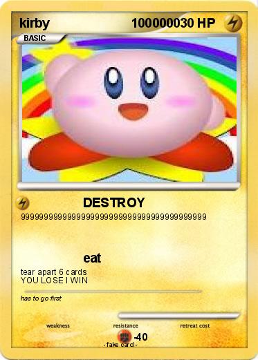 Pokemon kirby                       1000000