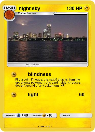 Pokemon night sky
